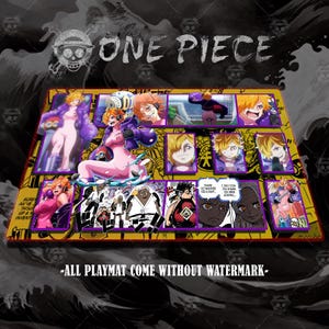 One Piece Playmat – lilith Vibes | 24x14&quot; Gaming Mat | Otaku Desk Setup | Anime Mouse Pad Gift