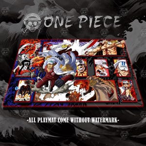 One Piece Krabbeldecke – akainu Vibes | 60x36cm Gaming Mat | Otaku Schreibtisch Einrichtung | Anime Maus Pad Geschenk