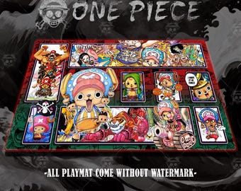 One Piece Playmat – chopper Vibes | 24x14" Gaming Mat | Otaku Desk Setup | Anime Mouse Pad Gift