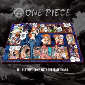 One Piece Krabbeldecke – nami Vibes | 60x36cm Gaming Mat | Otaku Schreibtisch Einrichtung | Anime Maus Pad Geschenk