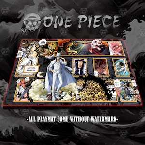 One Piece Krabbeldecke – Lucci Vibes | 60x36cm Gaming Mat | Otaku Schreibtisch Einrichtung | Anime Maus Pad Geschenk
