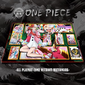 One Piece Krabbeldecke – Uta Vibes | 60x36cm Gaming Mat | Otaku Schreibtisch Einrichtung | Anime Maus Pad Geschenk