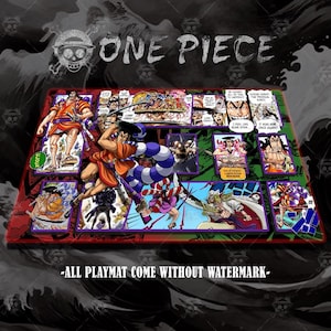 One Piece Playmat – oden Vibes | 24x14&quot; Gaming Mat | Otaku Desk Setup | Anime Mouse Pad Gift