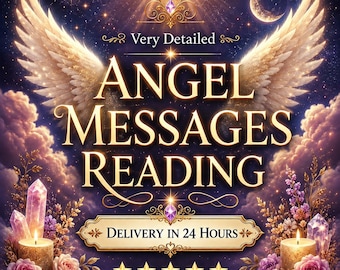 Angel Messages Reading, Divine Guidance Psychic Reading, Spiritual Guidance, Intuitive Angel Reading, Personalized Reading