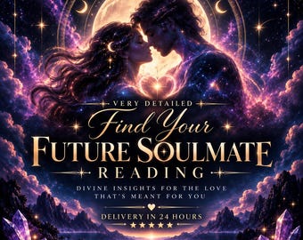 Lectura sobre el alma gemela del futuro, lectura psíquica del amor, ¿Quién es mi alma gemela?, ¿Cuándo la conoceré?, Conexión del alma, lectura detallada de 24 horas