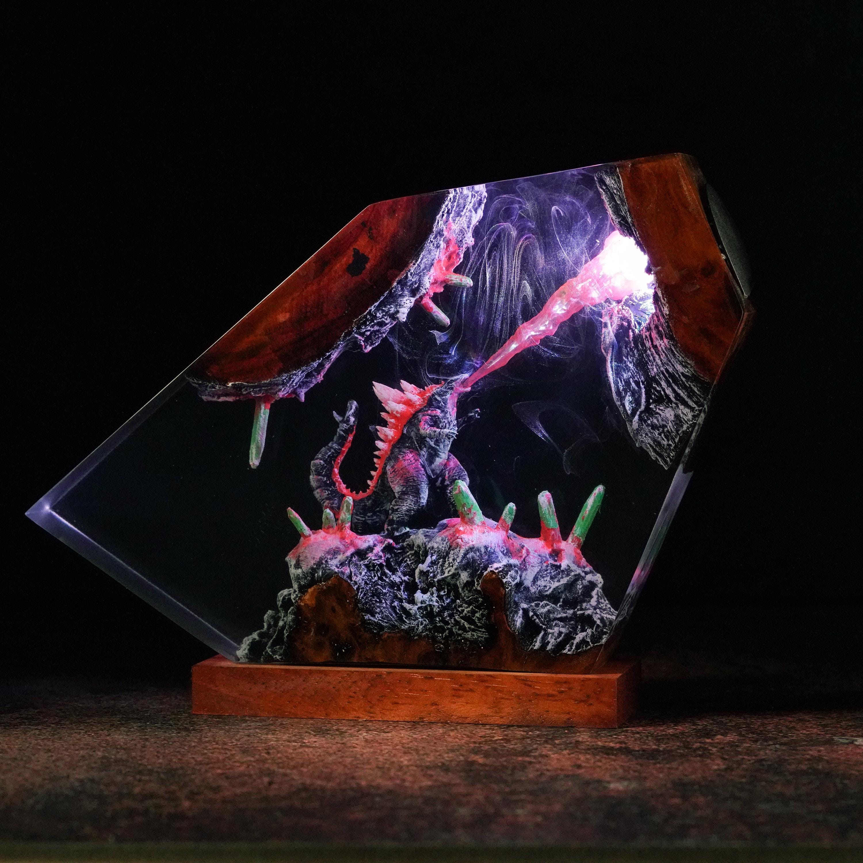 Godzilla night lamp - Etsy 日本