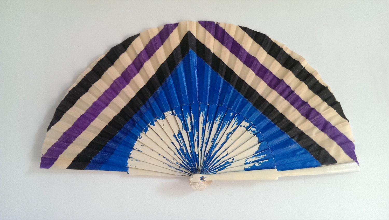 colorful hand fans