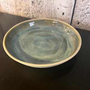 Small hand made serving dish or plate