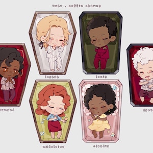 PREORDER - Interview with the Vampire (The Vampire Lestat) Coffin Charms