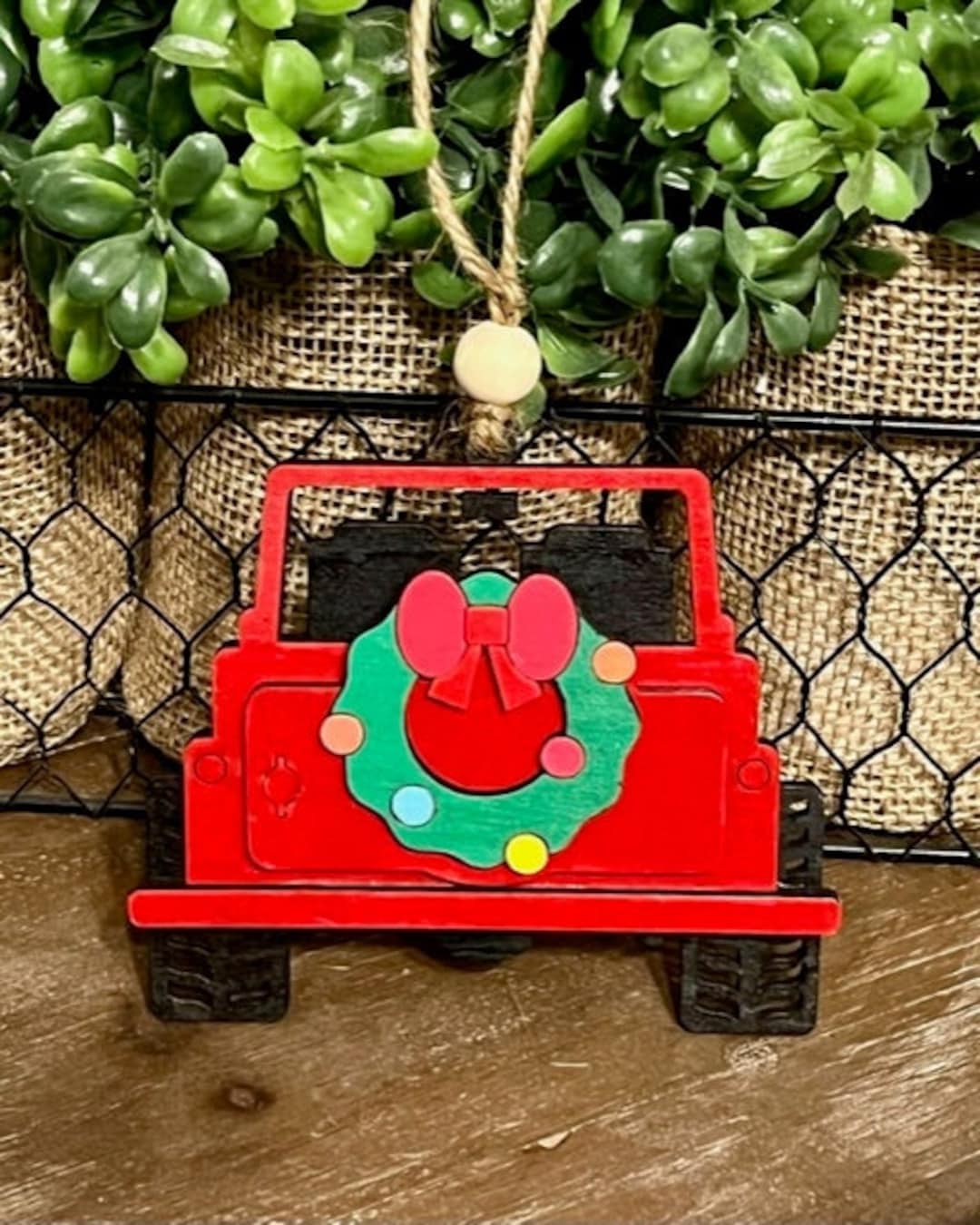 Custom JEEP Christmas Ornament Etsy