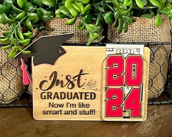GRADUATION gift card and money holder