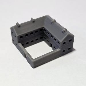 1:700 scale - Barracks terrain