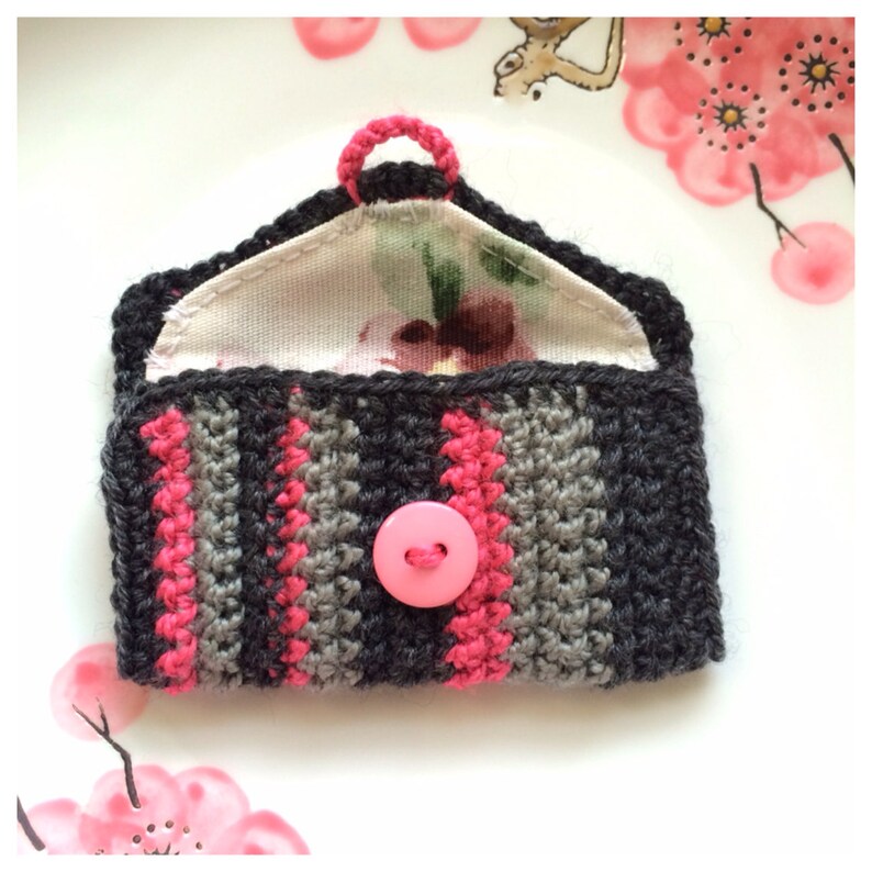 PDF Crochet Pattern Mini Earbuds Pouch for Cell/iPod Etsy