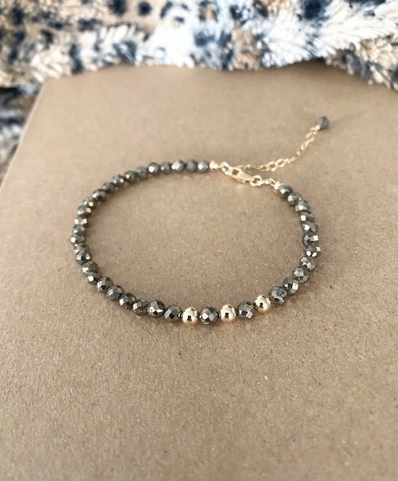 Iron pyrite best sale bracelet