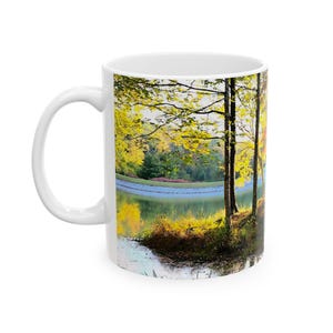 Tennessee Ceramic Mug, South Cumberland Plateau Souvenir Cup, TN Gift Coffee Mugs, Mountain Range Tea Cup, Nature Lover Home Decor, Outdoor