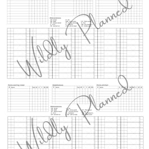 Printable Baseball Scorecard PDF – Compact, Organized & Perfect for Game Day Scoring!