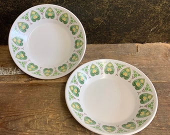 Paire de petits bols vintage Noritake Progression Palos Verde mesurant 1,5 po. de haut et 5,5 po. de diamètre. Fabriqué au Japon. Pas d'éclats ni de fissures