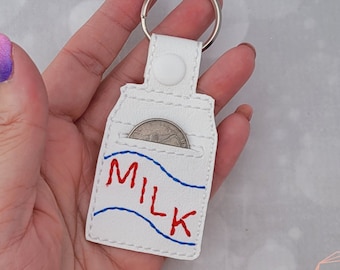 Adorable porte-quarts de carton de lait pour les pièces de votre caddie - Restez organisé et élégant !