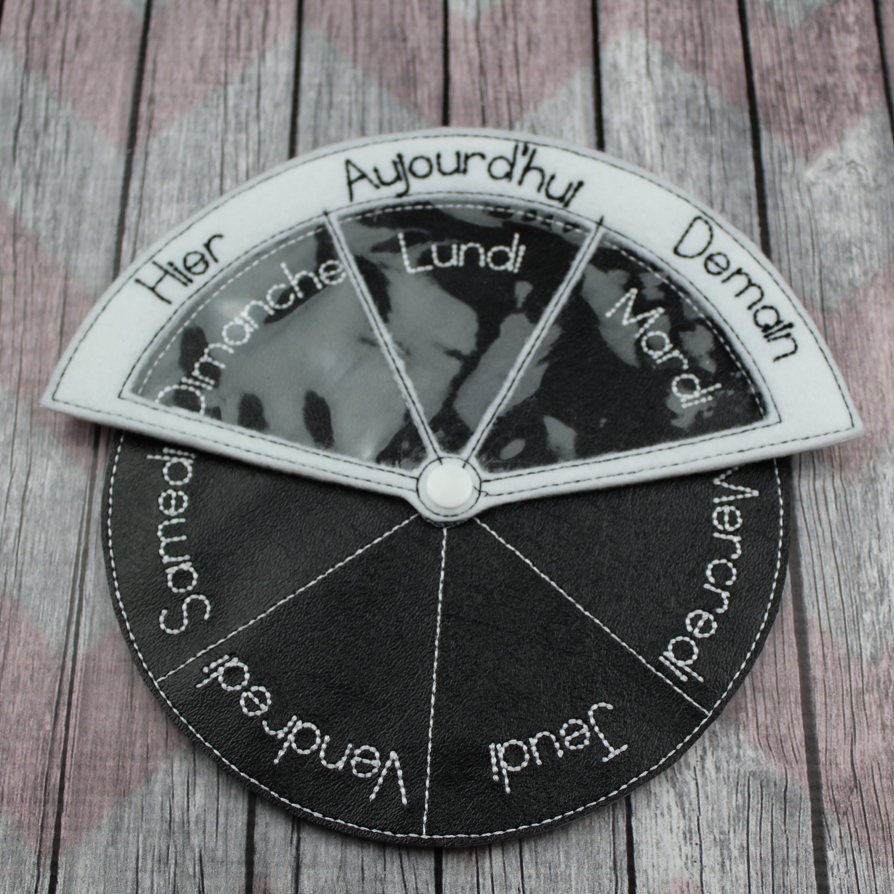 Days of the Week Wheel Today Tomorrow Yesterday Wheel | Etsy Canada