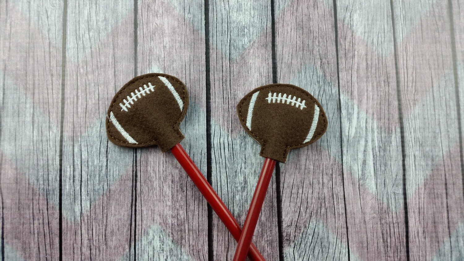 Football Pencil Toppers Sports noncandy prize Classroom Etsy