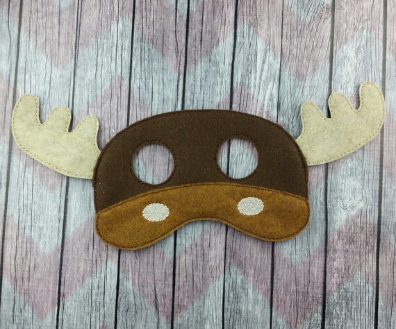 Moose Mask Forest Moose Mask Woodland Elk Mask Halloween | Etsy