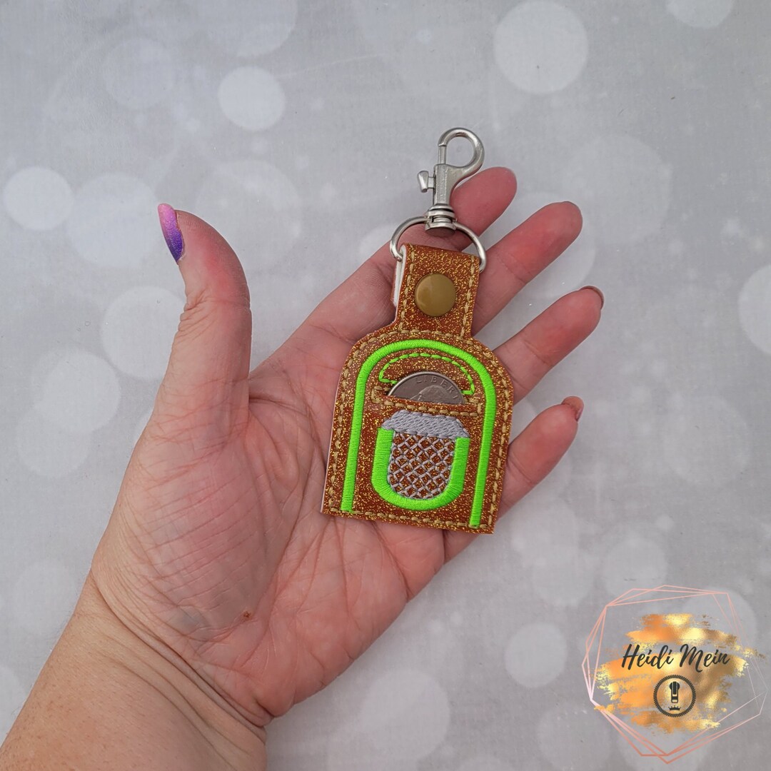 Vintage-inspired Juke Box Machine Embroidered Shopping Cart Quarter ...