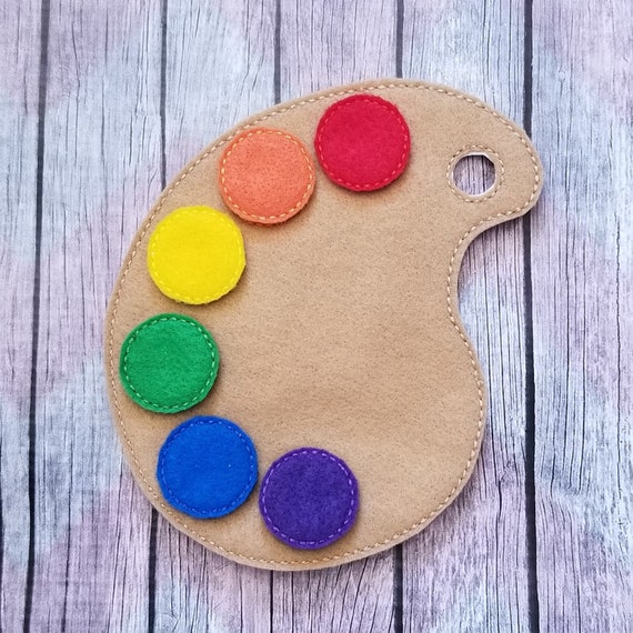Paint Pallet matching game Artist Paint