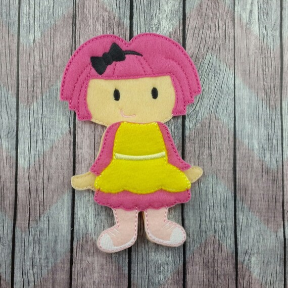 flat felt dolls