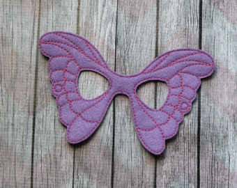 Magical Butterfly Felt Halloween Mask for Kids - Fun and Unique Costume Idea