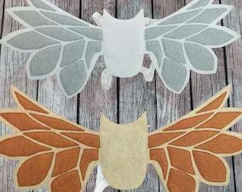 Woodland Owl wings, barn owl costume wings, owlette Halloween costume, children's costume wings, cos play wings