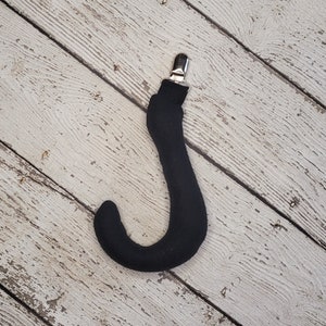 Black cat costume tail, kitty cat tail, Halloween cat tail, Black Cat costume, cat costume tail, white cat kid tail fleece cat tail dress up