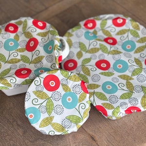 Dish Cover Set - Floral