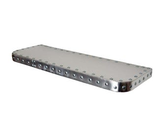 Umbra Magazine Holder, Sleek Minimalist Modernist Aluminum Peel