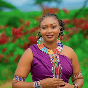 Maasai african necklace - Etsy 日本