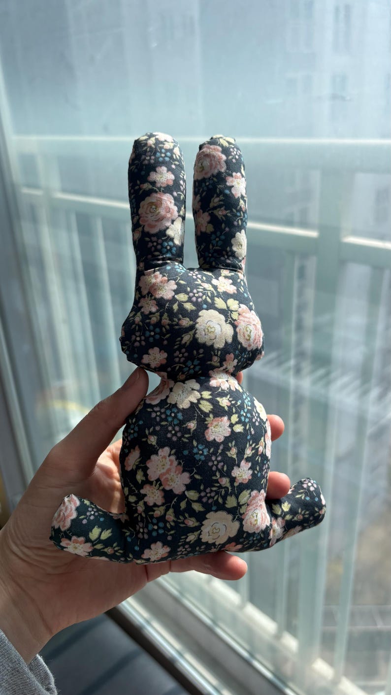 Easter Bunny Sewing Pattern – Fabric Rabbit Plush DIY Tutorial (PDF ...