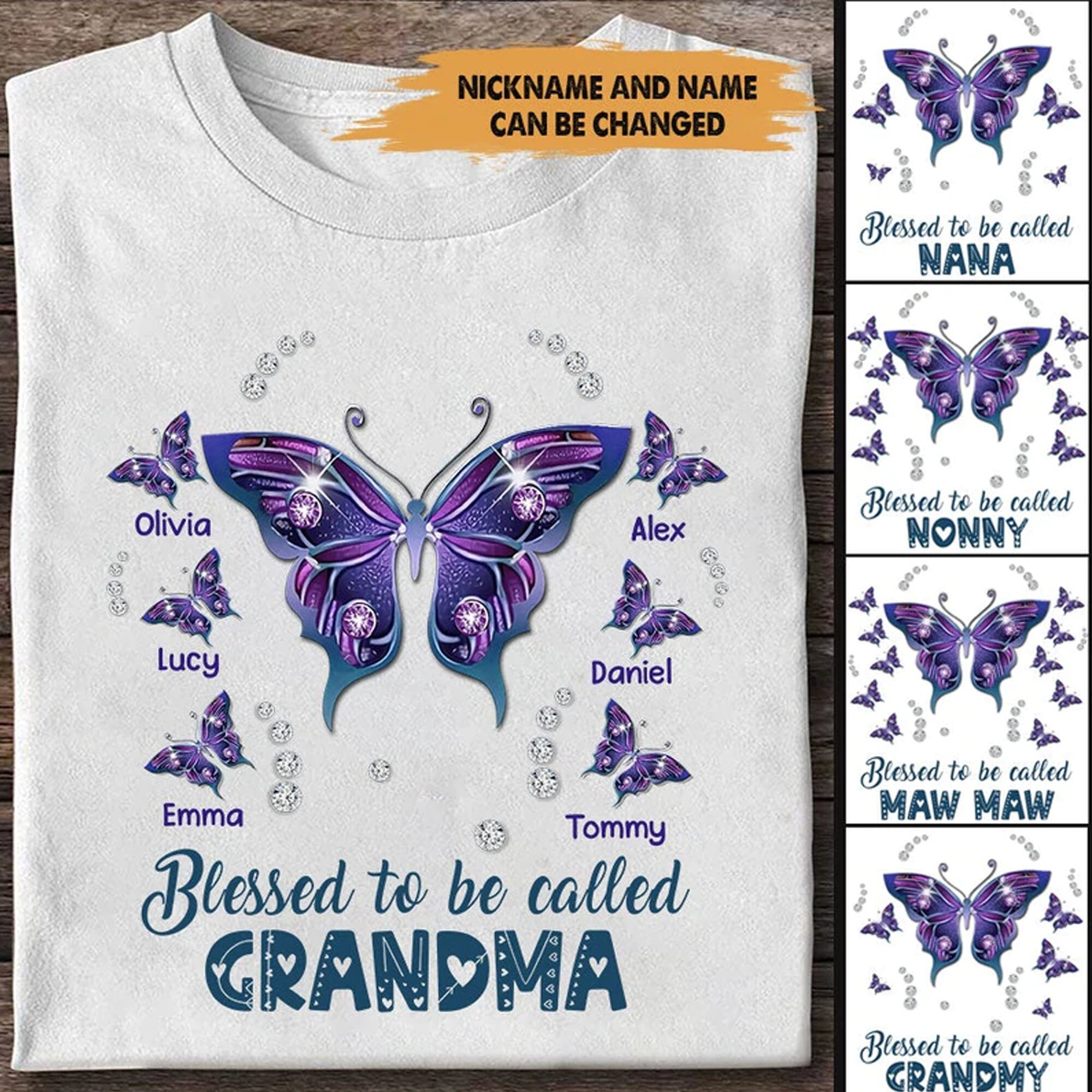 Personalized Blessed to Be Called 