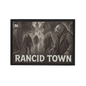 Lovecraft Innsmouth Patch: Creepy Horror Embroidered Iron-On