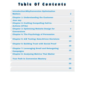 Guía de optimización de conversiones / Impulsar las ventas, mejorar la experiencia de usuario, convertir visitantes en compradores / Descarga digital imagen 2