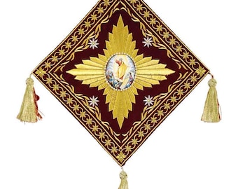 Orthodox Epigonation, Embroidered Liturgical Vestment for Priest, Church Embroidery