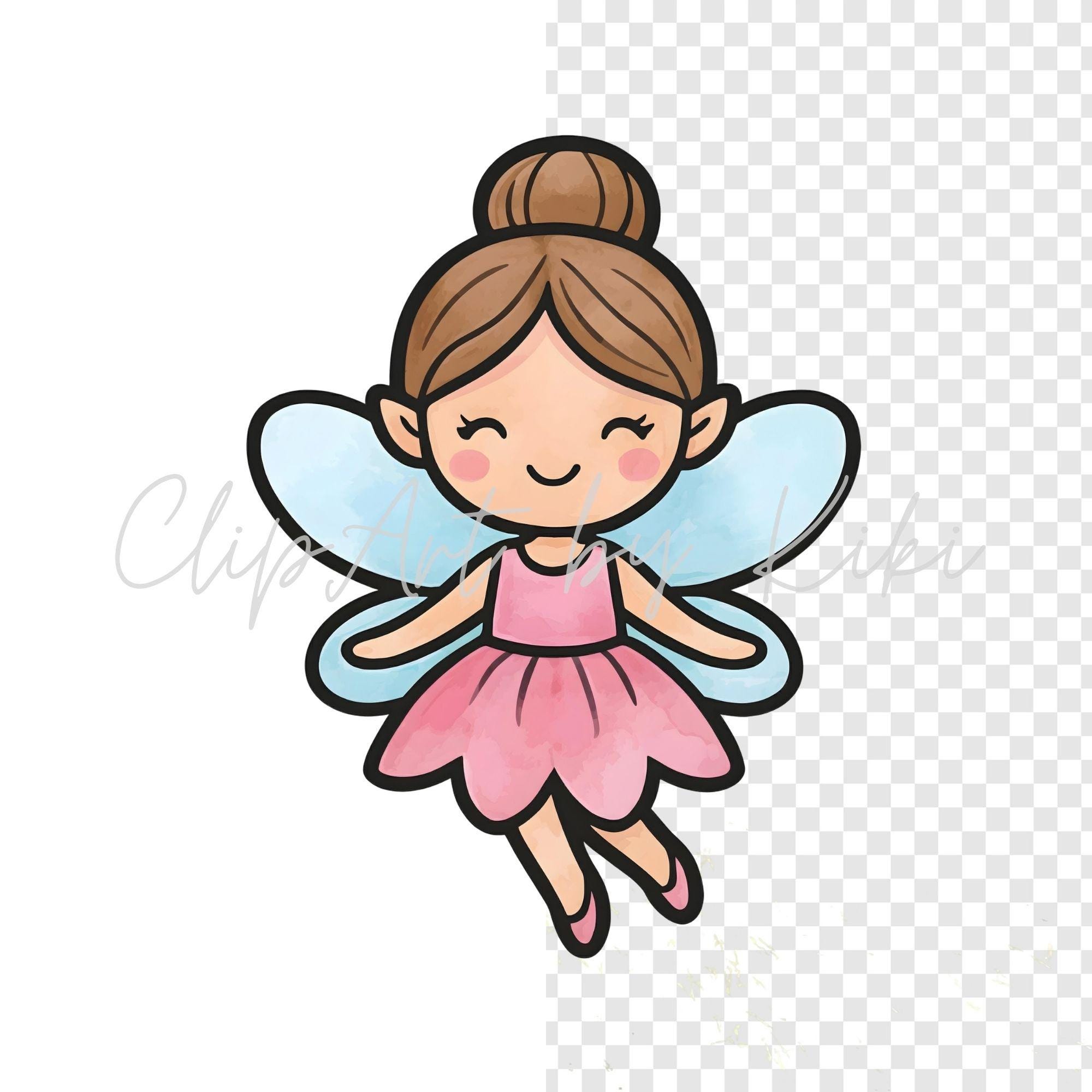 25 Kawaii Spring Fairy Tale Clipart PNG Bundle, Digital Download - Etsy