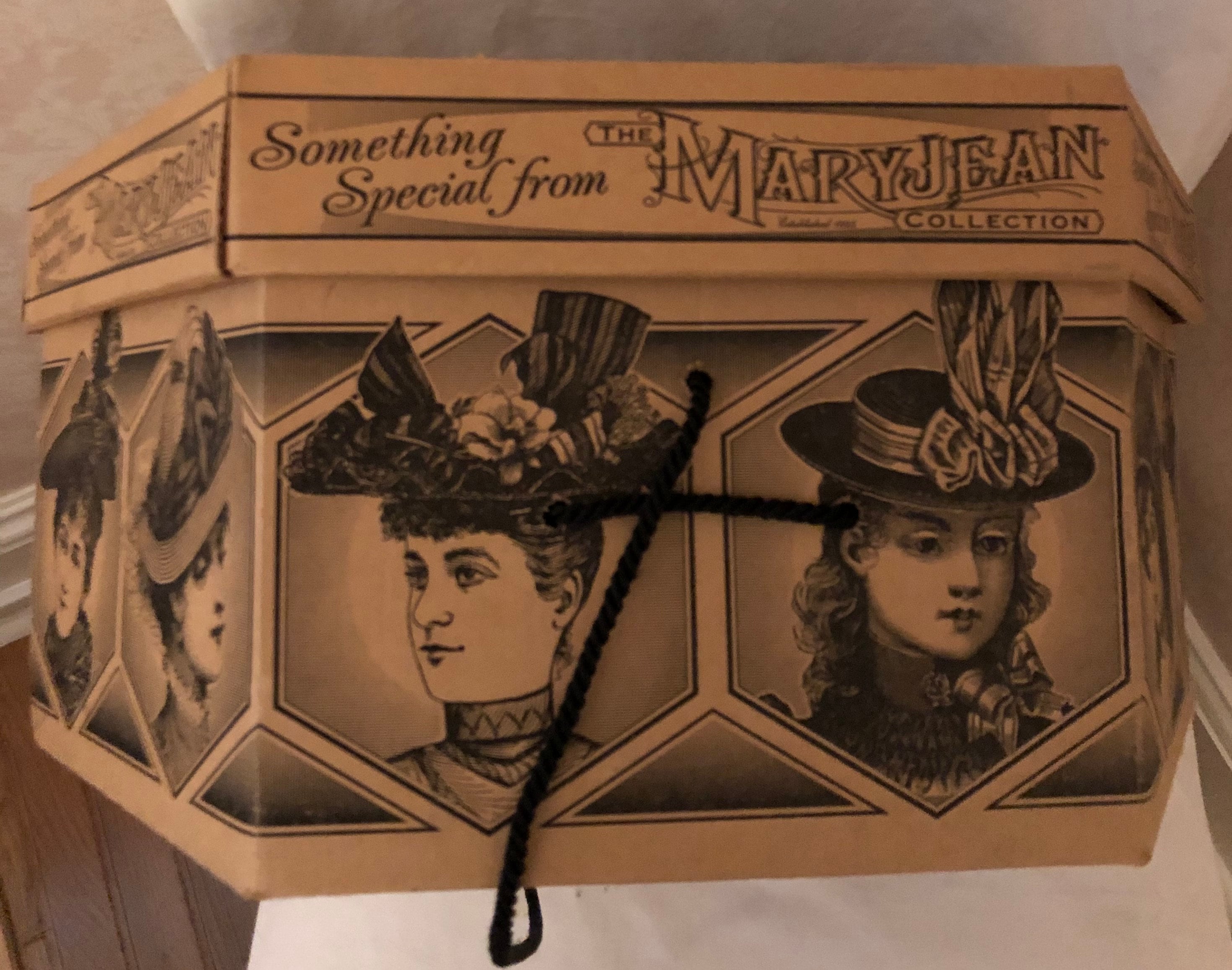 Gorgeous Vintage Hatbox the Original Mary Jean Collection