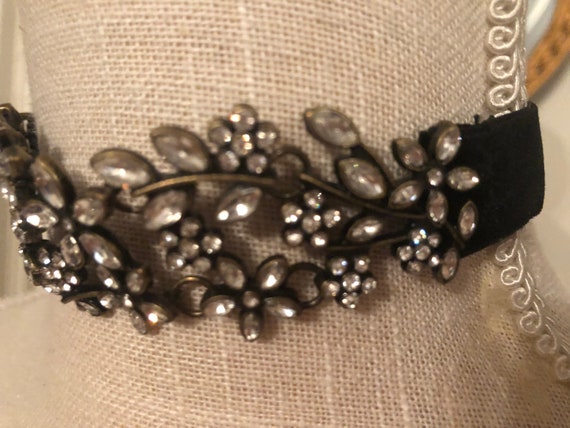 Oh So Romantic Edwardian Style Black Velvet Choke… - image 4