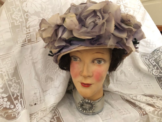 1950s Flower‎ Petal Bucket Hat 1950s-PInk-Flower-Hat.jpg main image 4