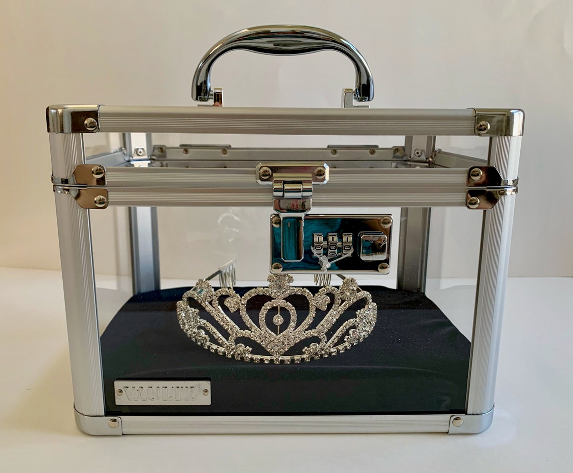 Crown or Tiara Carrying Case With Custom Velvet Cushion Etsy