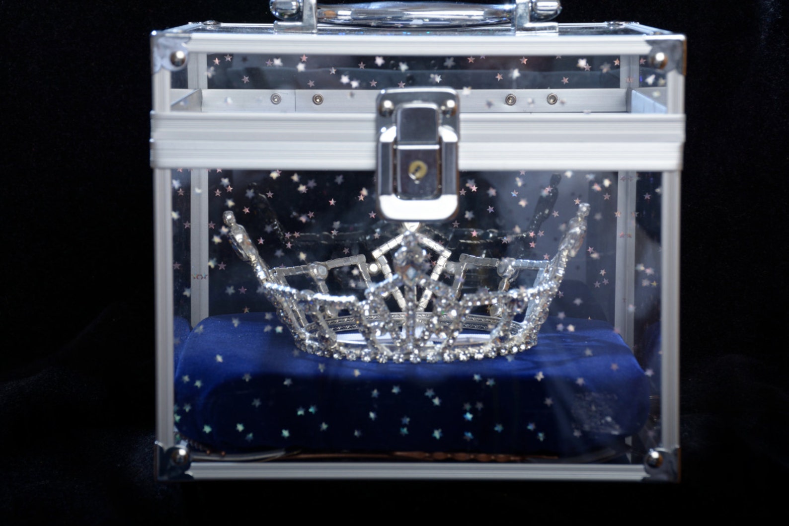 Crown or Tiara Carrying Case with Custom Velvet Cushion Etsy