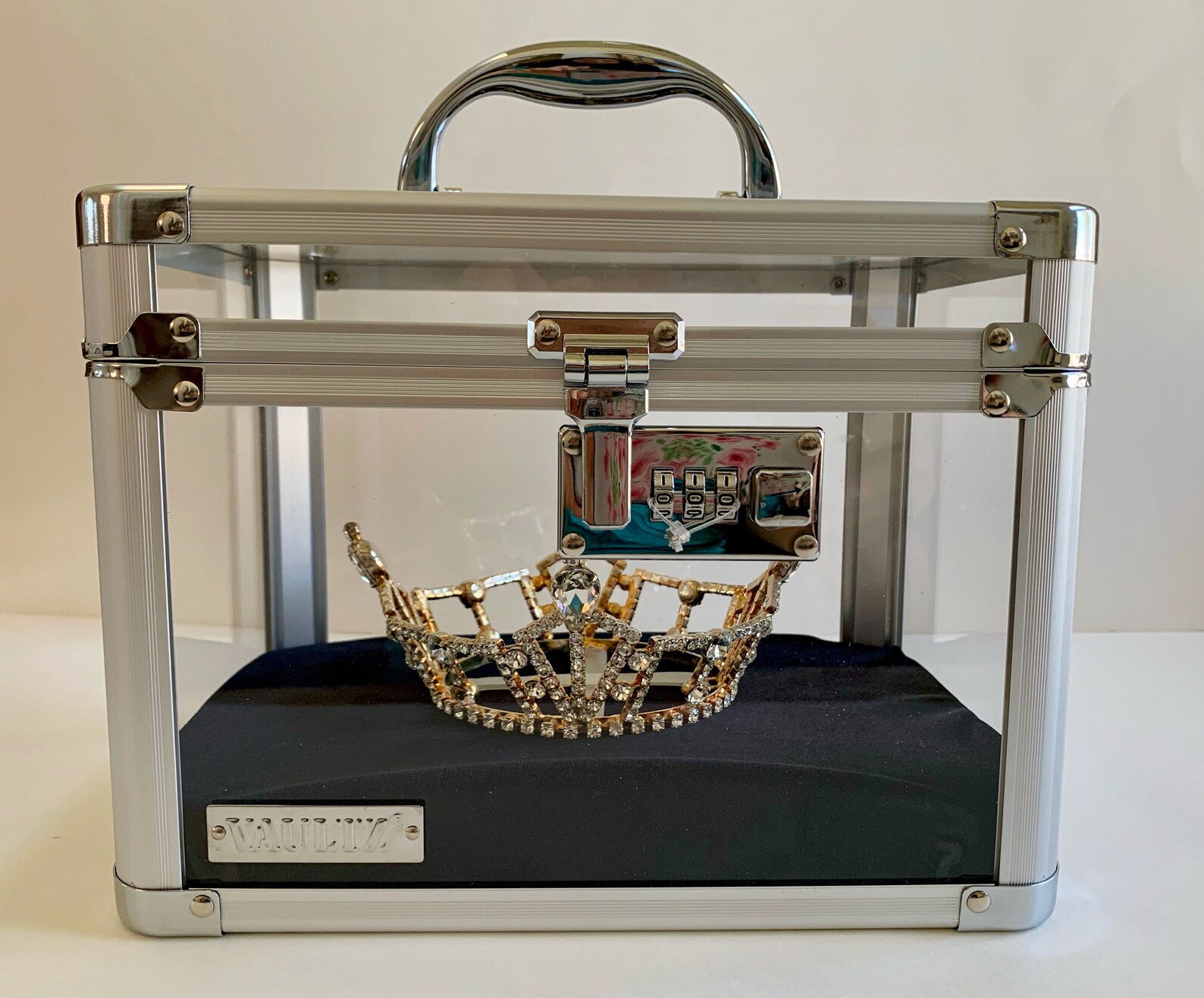 Crown or Tiara Carrying Case With Custom Velvet Cushion Etsy