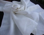 Vintage Ivory Linen Madeira Tablecloth Drawnwork Needlework Vintage Linens Kitchen Decor Serving Tablecloths Runners French Country 113