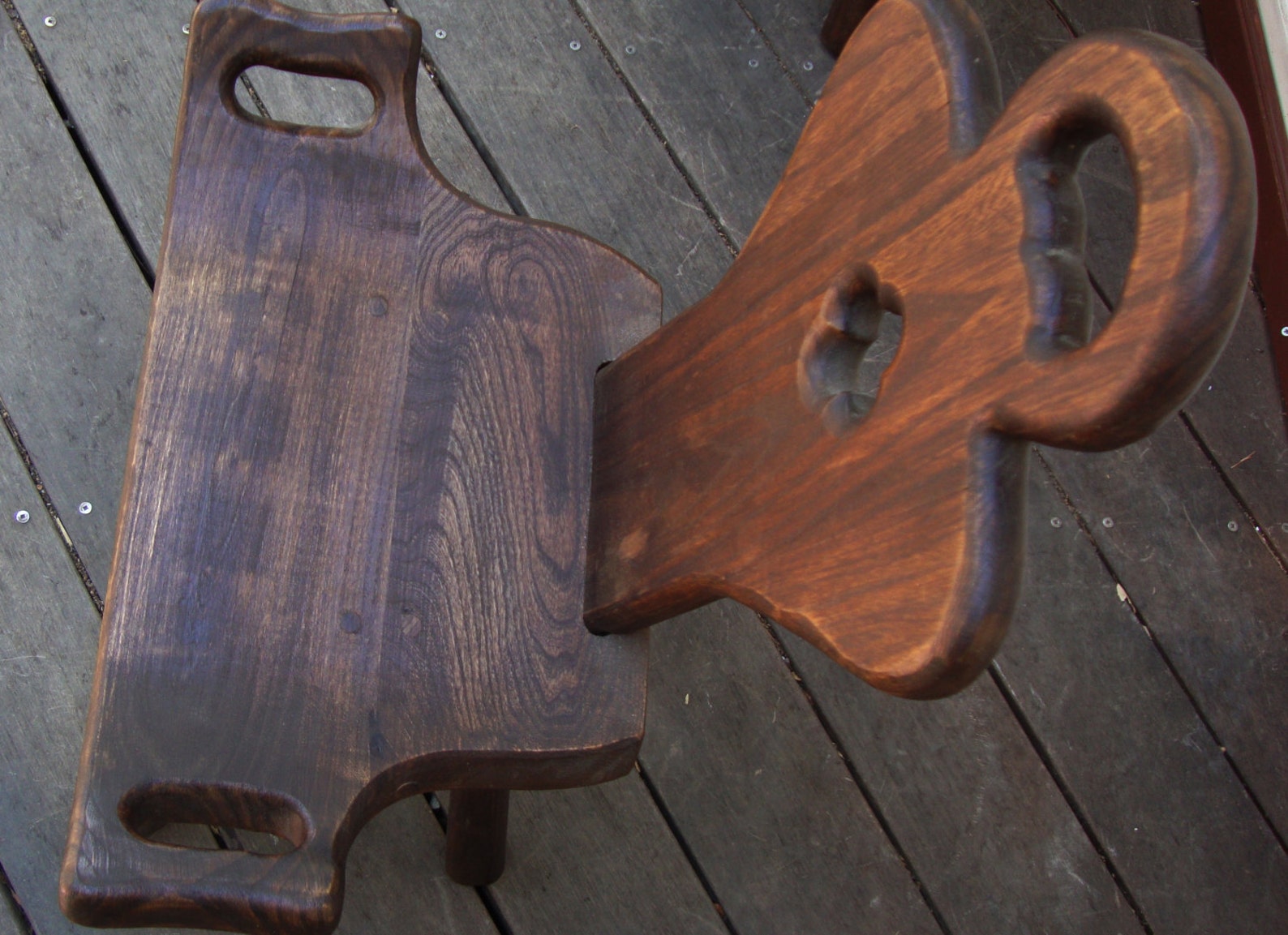 1900's Antique Wood Carved Birthing Chair Small Chair Etsy