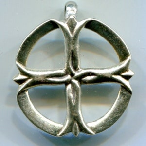Solar Wheel - Solar Cross - Viking Cross - Odin&#39;s Cross - 6002-S