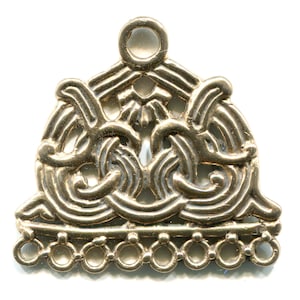 Cadena para colgar cuentas, estilo vikingo nórdico Borre, Chatelaine - 5305B